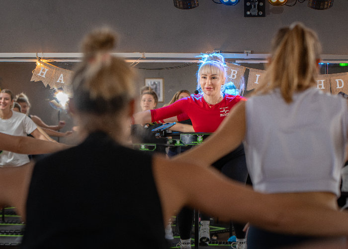 Lady Jumping Fitness am Stachus München